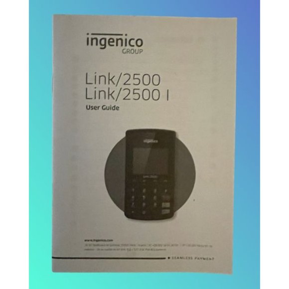 NIB Ingenico Link 2500 Terminal Bundle (Terminal, Charge Plate, Enclosure) - Picture 6 of 14